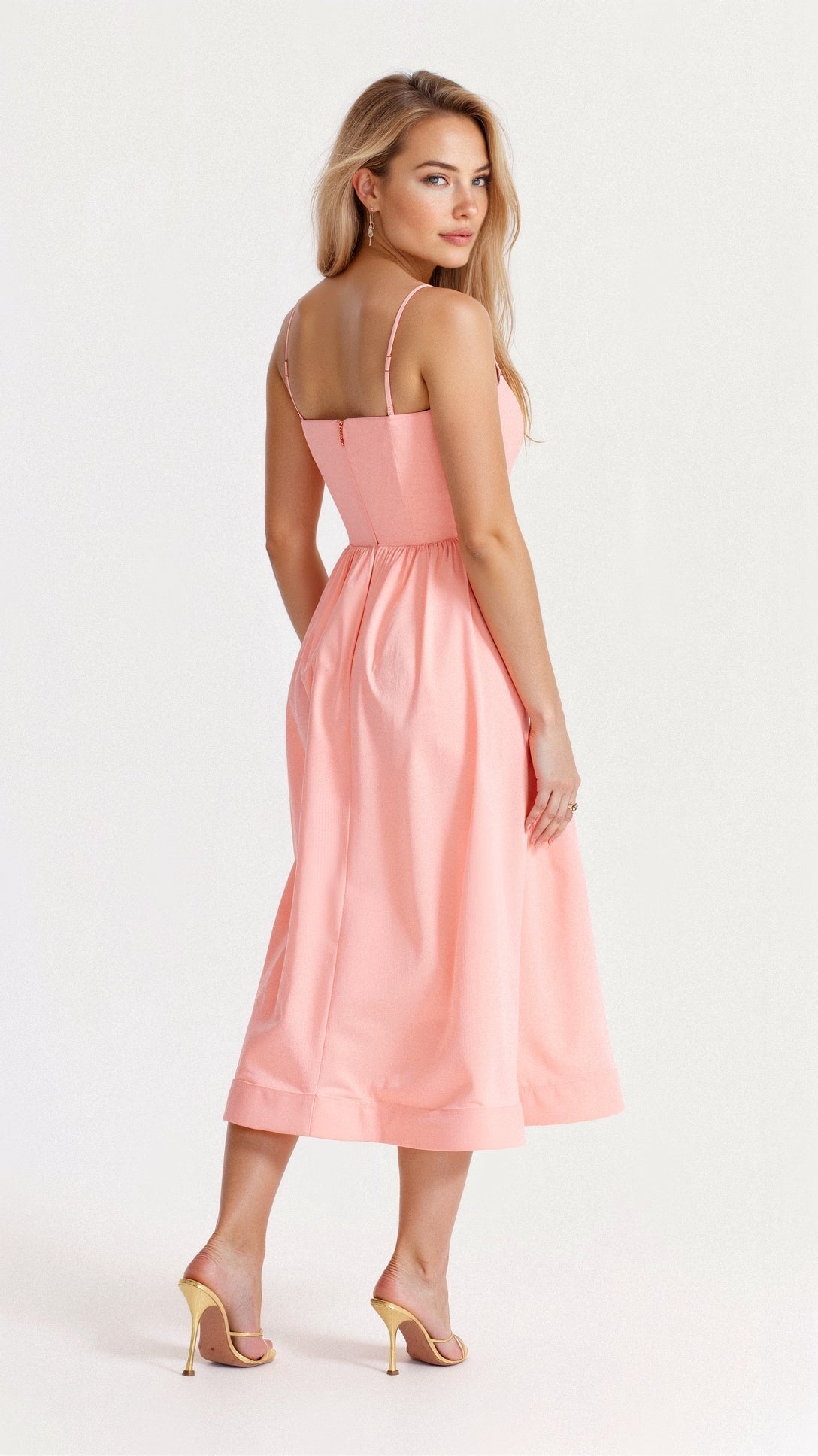 Dahlia | Elegant A-Line Midi Dress