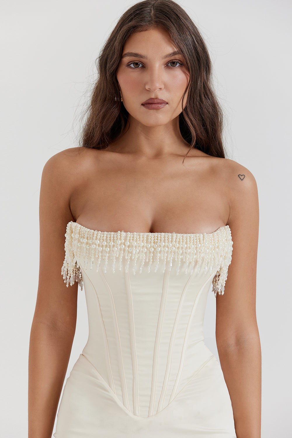 Celandine | Vintage Strapless Dress