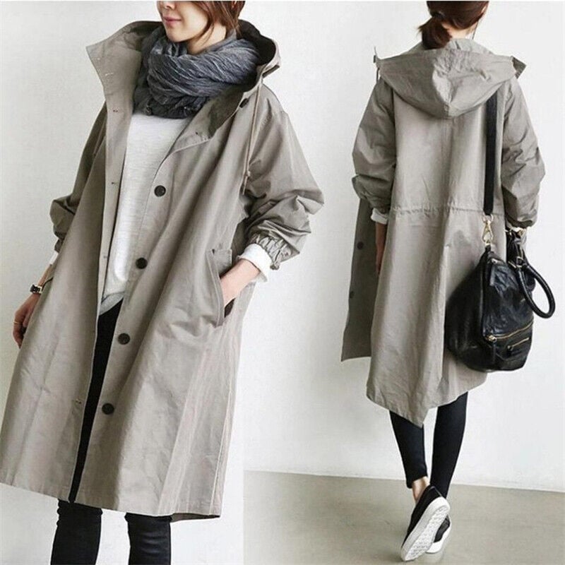 Ava | Rain Parka Trenchcoat