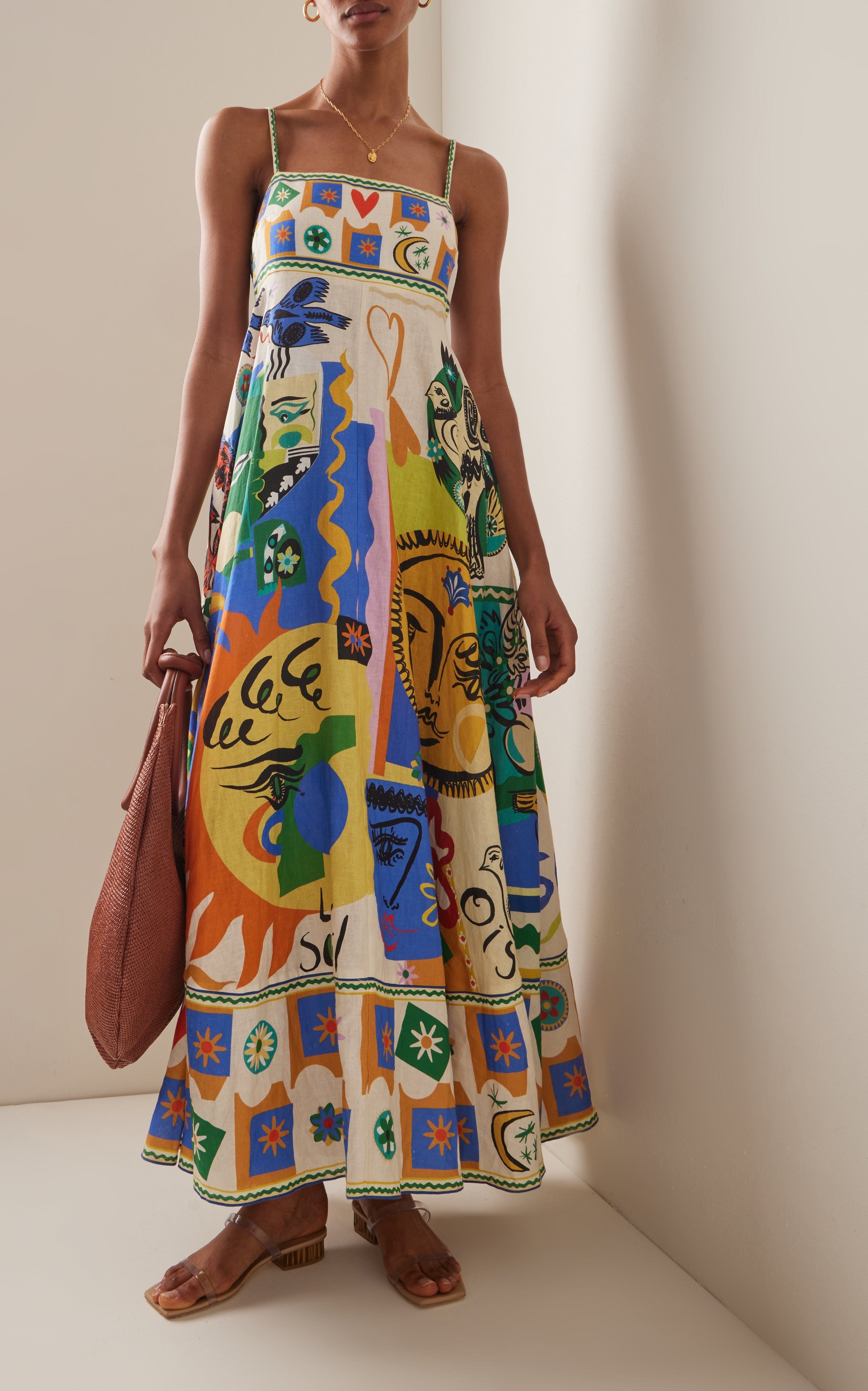 Marigold | Colourful Linen Summer Dress
