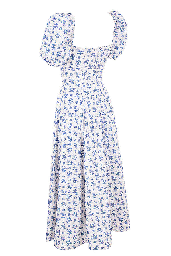 Lilibet | Floral Midi Sundress