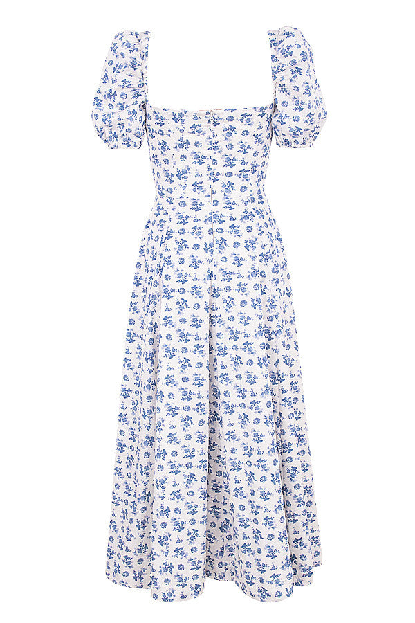 Lilibet | Floral Midi Sundress
