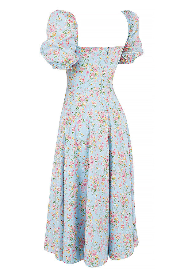 Lilibet | Floral Midi Sundress