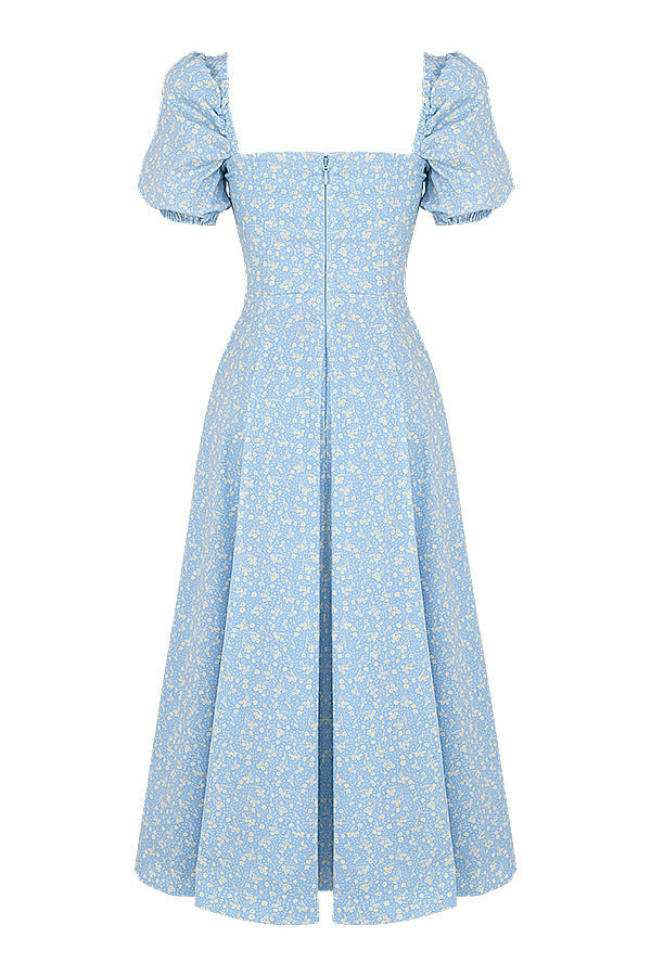 Lilibet | Floral Midi Sundress