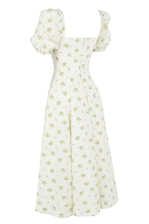 Lilibet | Floral Midi Sundress