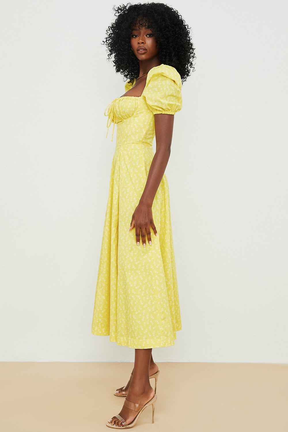 Lilibet | Floral Midi Sundress