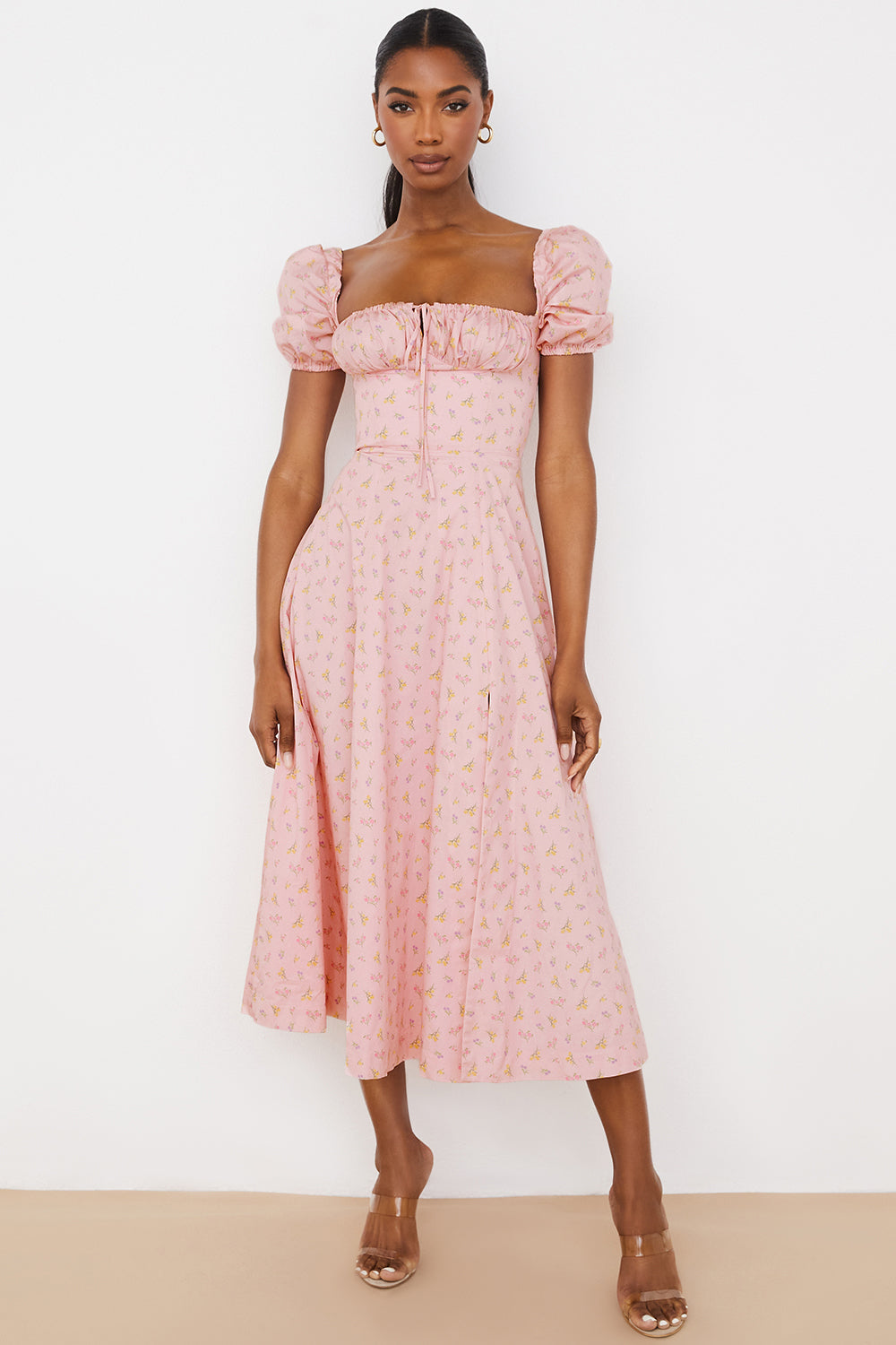 Lilibet | Floral Midi Sundress