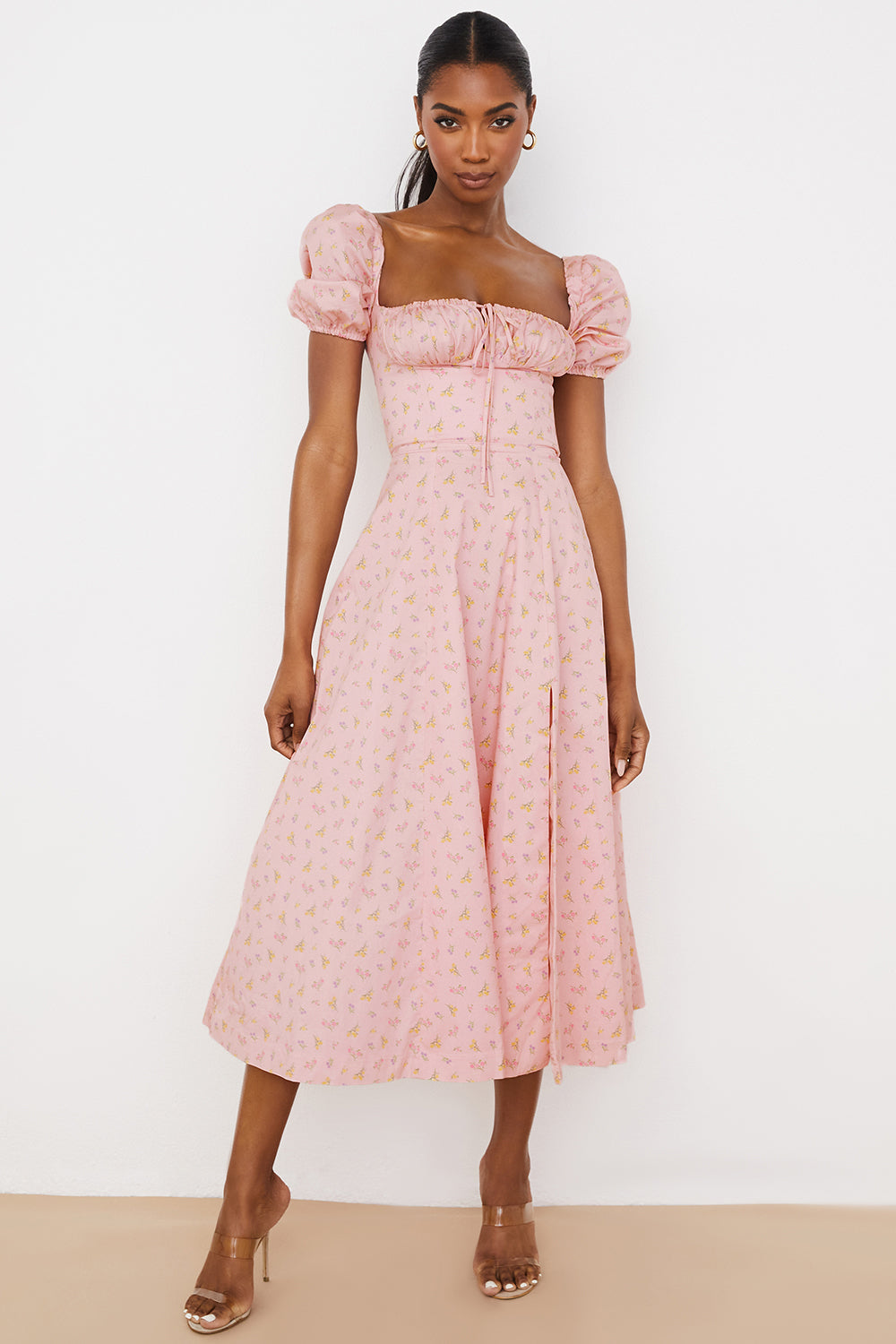 Lilibet | Floral Midi Sundress