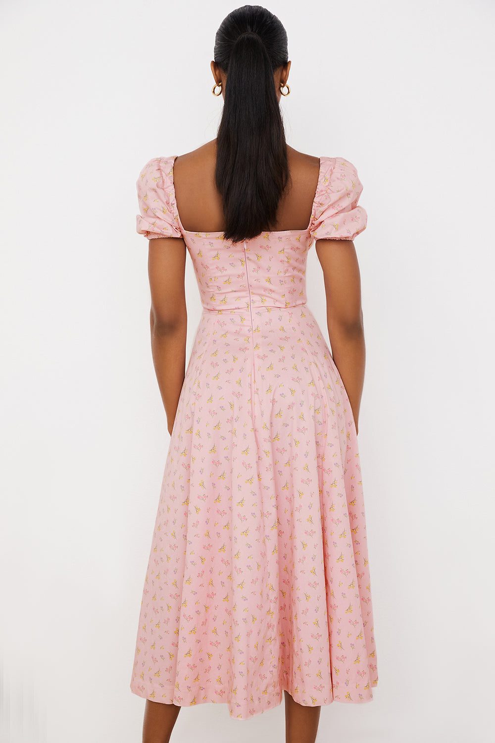 Lilibet | Floral Midi Sundress