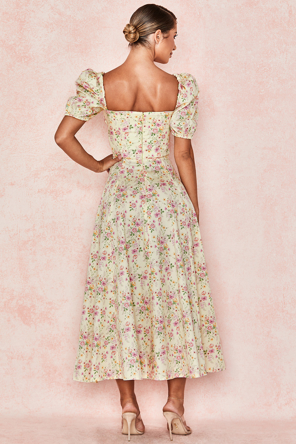 Lilibet | Floral Midi Sundress