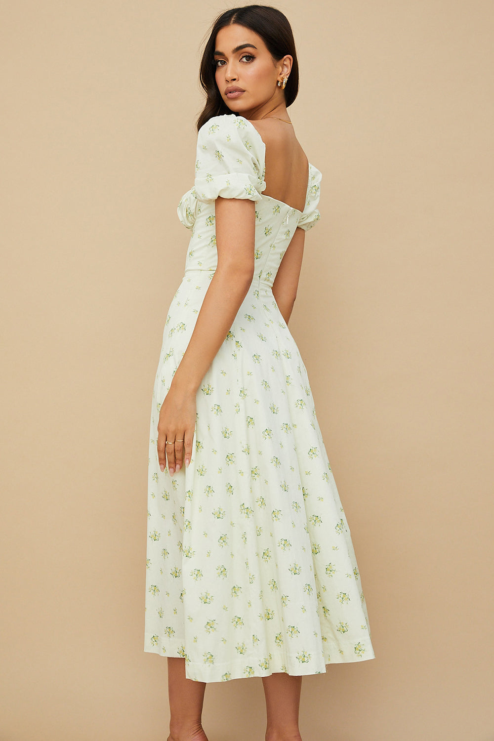 Lilibet | Floral Midi Sundress