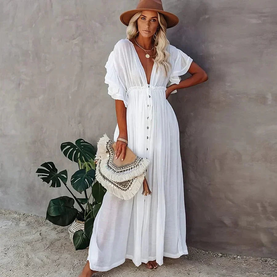 Marnie | Flowing Bohemian Maxi Dress